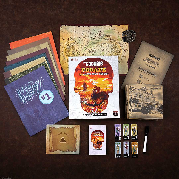 The Goonies: Escape With One-Eyed Willy's Rich Stuff Components