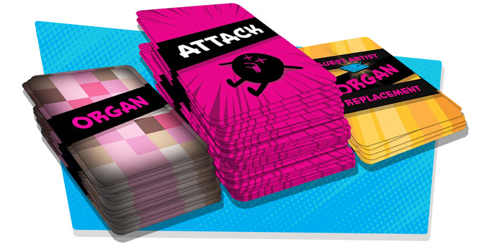 OrganATTACK: Below the Belt card decks