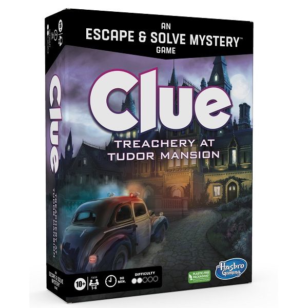 Clue Treachery at Tudor Mansion Escape & Solve Mystery Game.