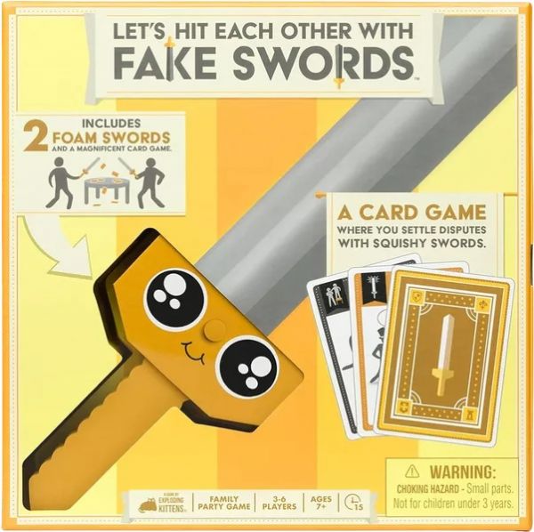 Let's Hit Each Other with Fake Swords 