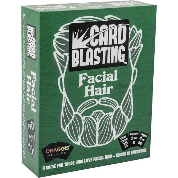 Card Blasting Facial Hair