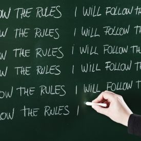 I will follow the rules